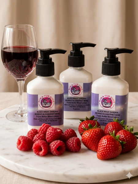 Triple Butter Blend Lotion 4oz Black Magic Sangria