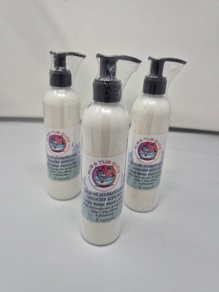 Triple Butter Blend 8oz- Calm your grass down (lavender)