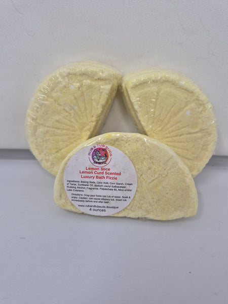 Bathe Fizzie - Lemon slice