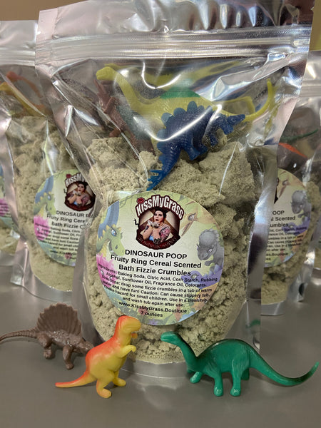 Dinosaur Poop Bath Fizzie Crumbles