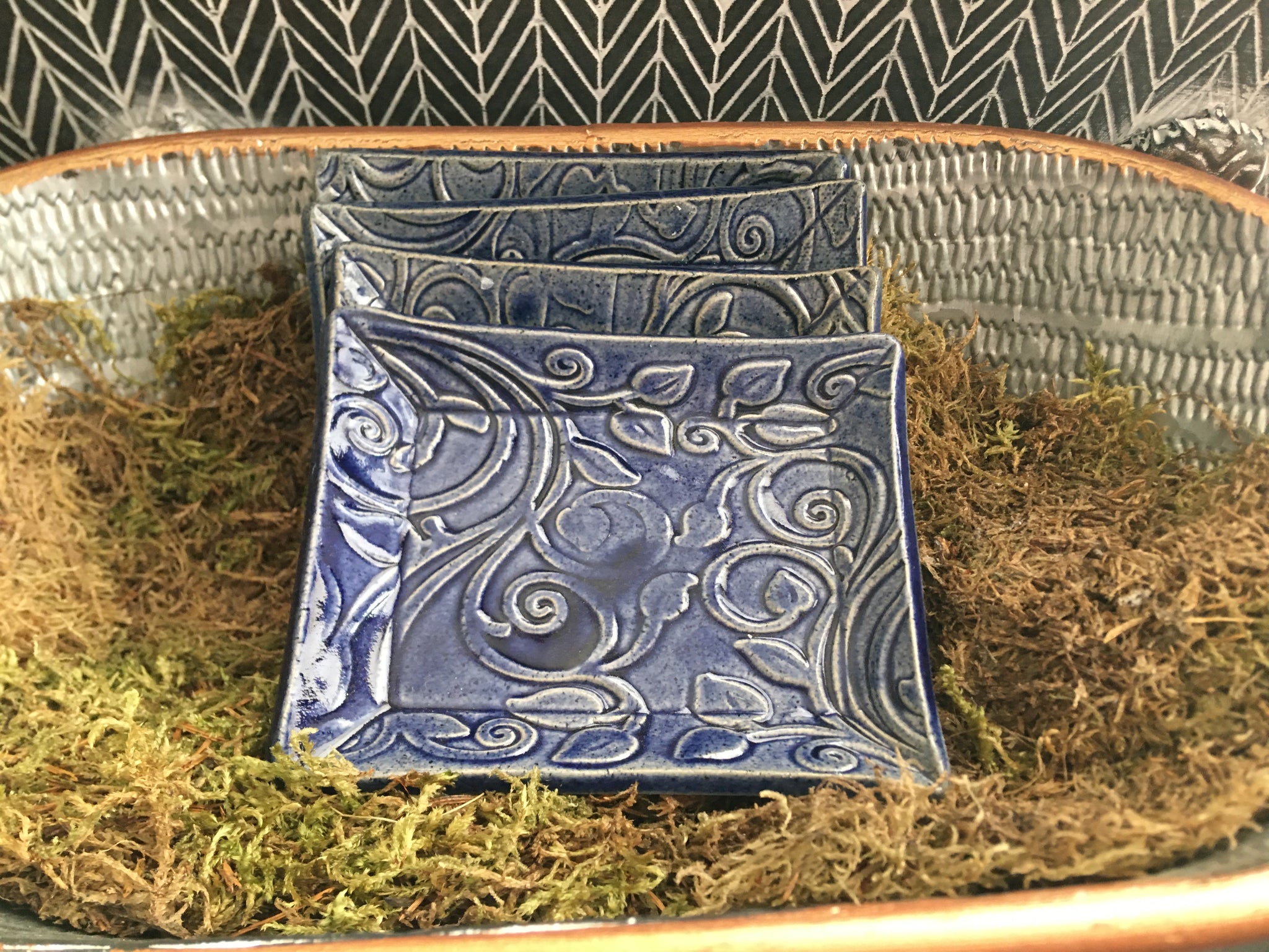 Soap Dish Blue