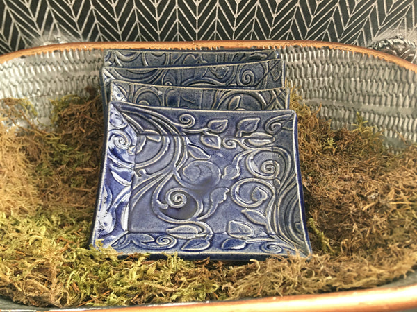 Soap Dish Blue