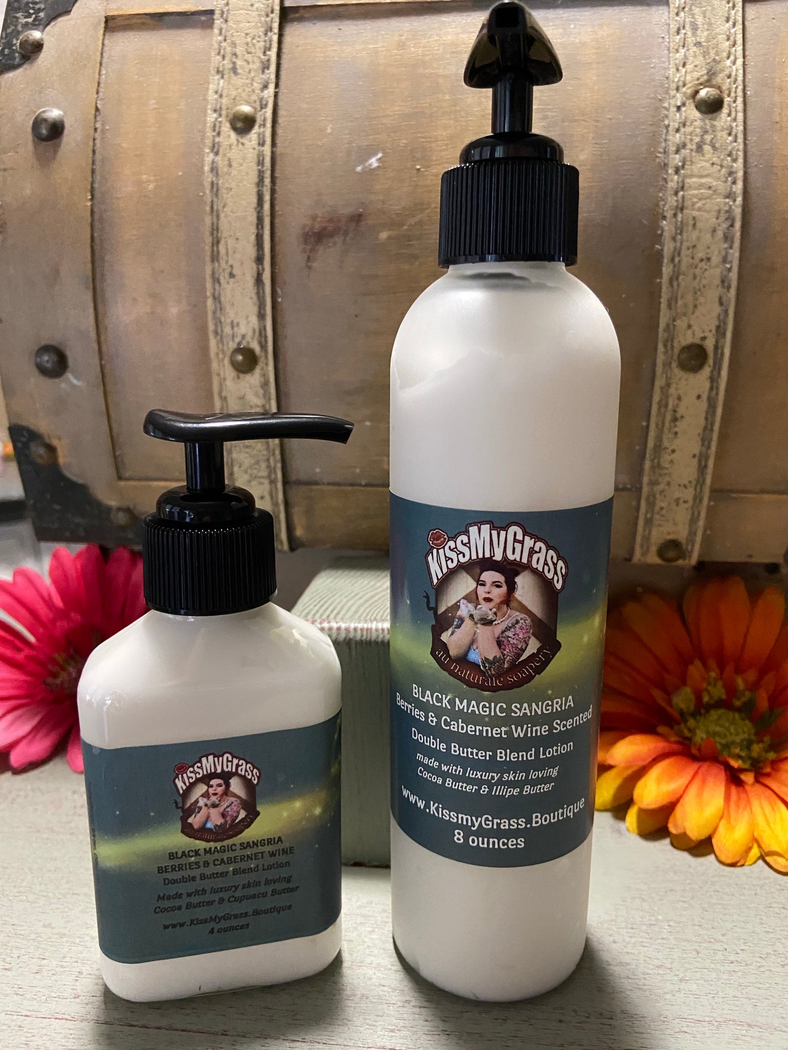 Triple Butter Blend Lotion 8oz Black Magic Sangria 8oz